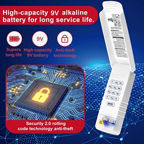 G940EV-P2 940EV-P2 940EV Universal Wireless Keypad Keyless Entry for Chamberlain