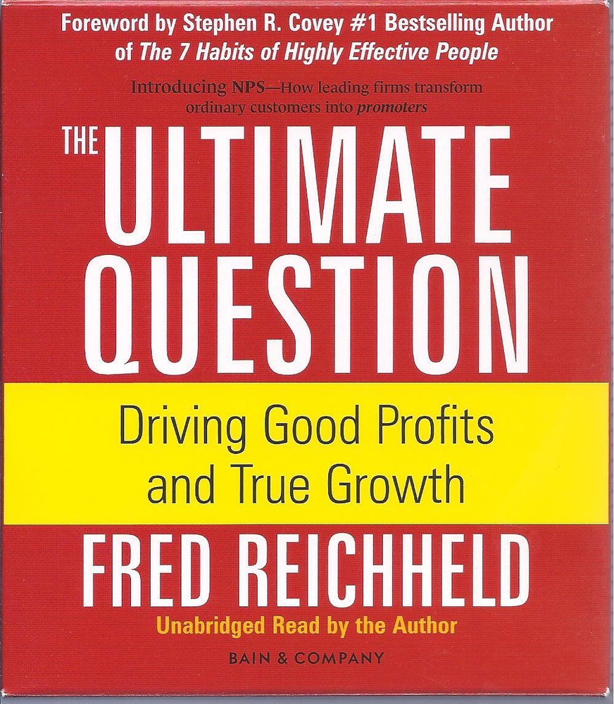 The Ultimate Question – Fred Reichheld – 5‑CD Audio Set