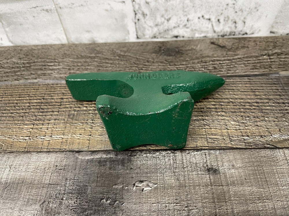Mini Vtg Anvil John Deere Blacksmith Salesman Sample/Advertisement Paperweight