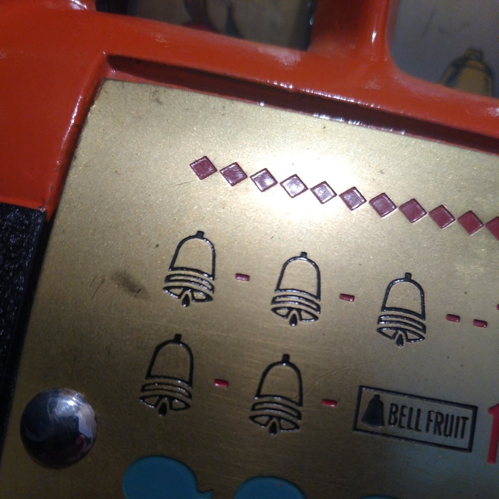 Award Card For Front Load Mills High Top Slot Machine