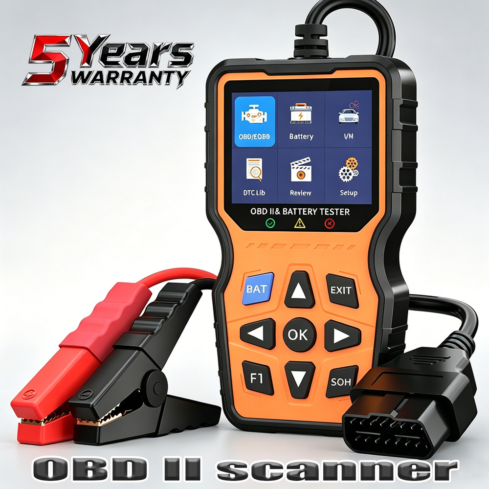 Scanner Code Reader Car Diagnostic Scan Tool Check Engine Fault IPS full color