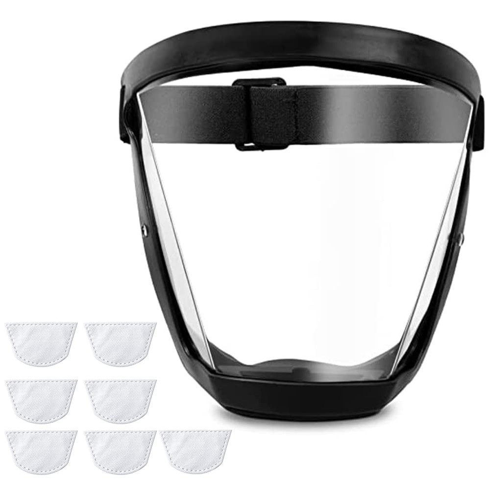 Breathable Full Face Shield for Yard Work & Woodworking