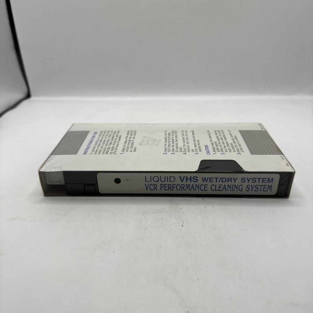 Spectra VCR Performance Cleaning System Wet/Dry NEW Sealed