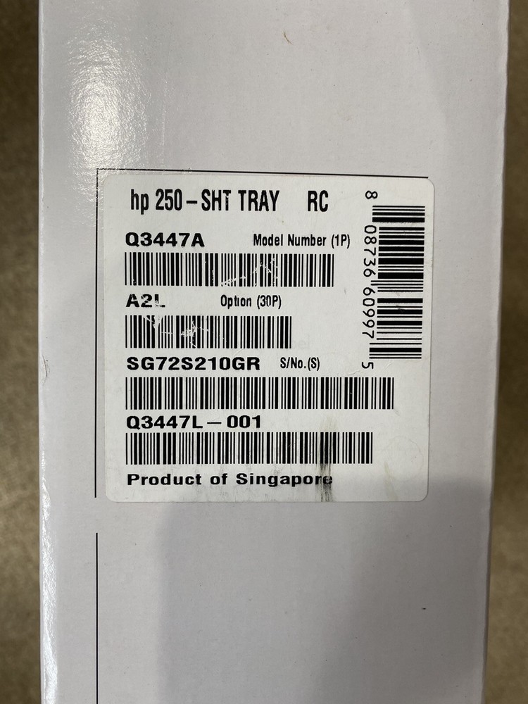 Hewlett Packard pt3447 Tray Assembly