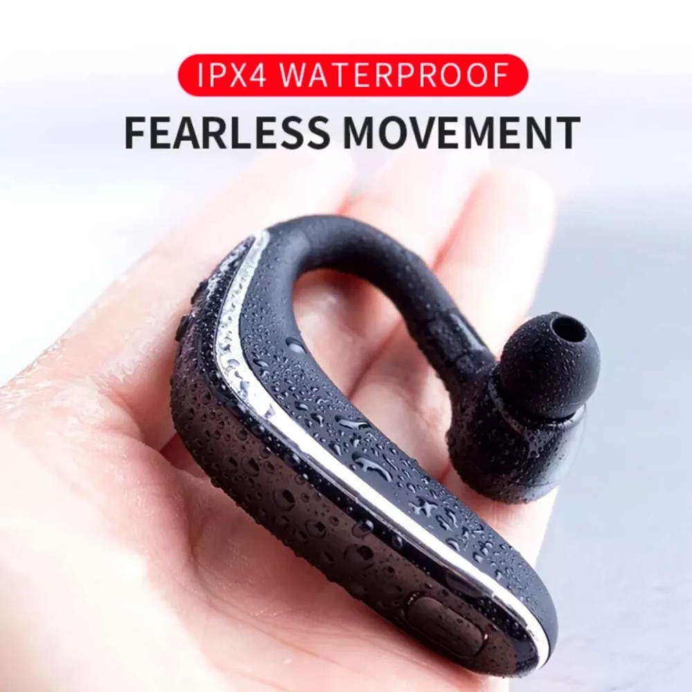 Wireless Bluetooth Handsfree Earphone Earhook Headset For Smart Phone Universal
