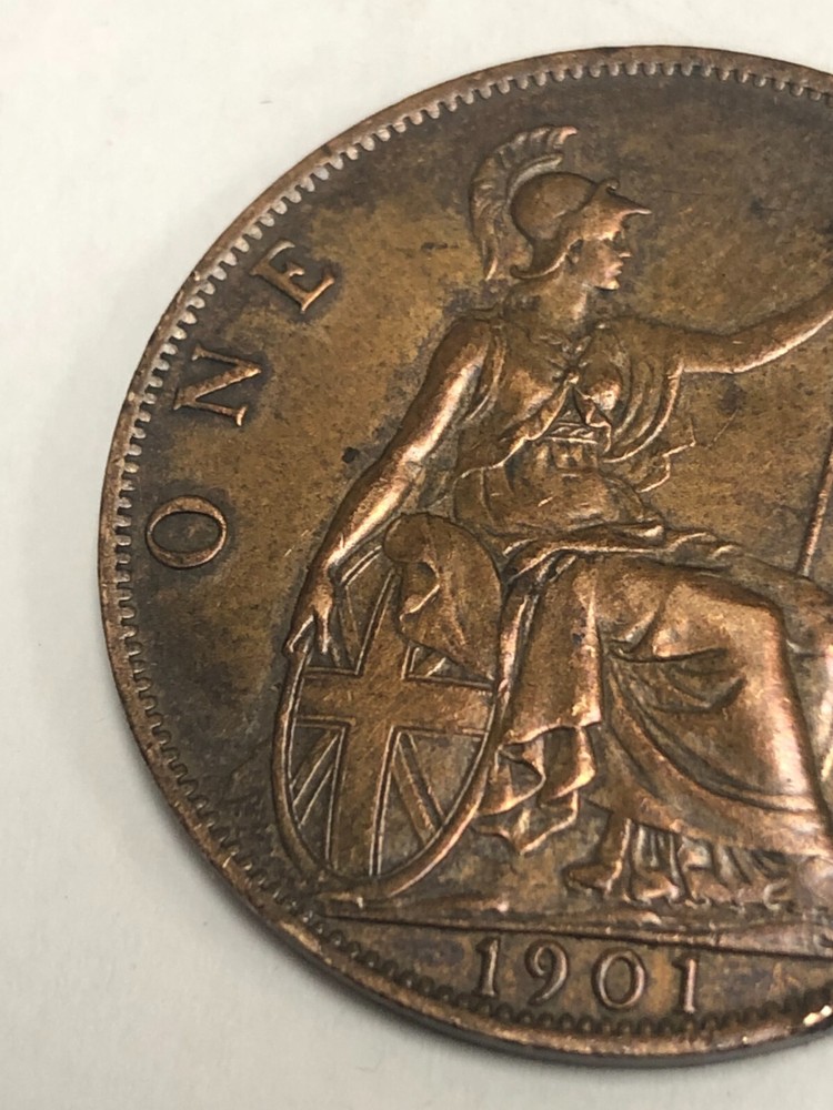 1901 ONE PENNY GREAT BRITAIN