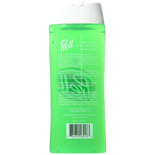 5 Pack Prell Shampoo Classic Green 13.5Oz Each