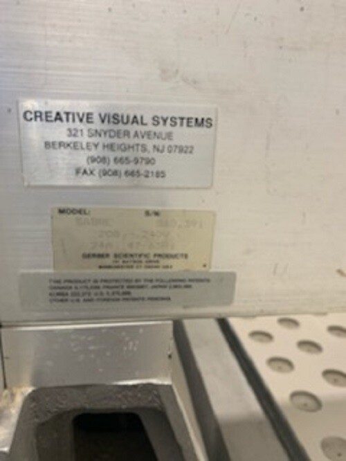 Gerber Sabre 408 CnC Flatbed Router (USED)