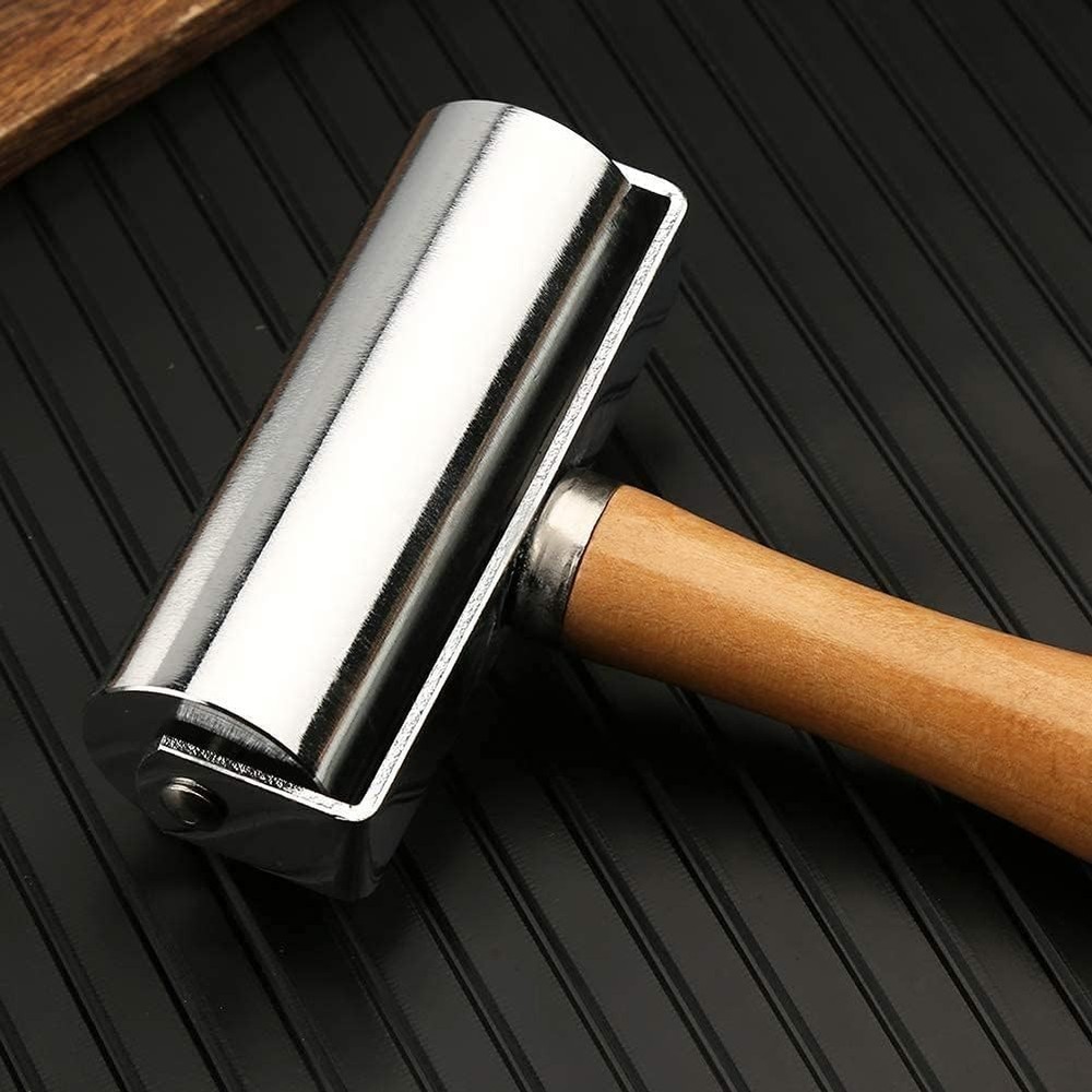 High-Quality Leather Glue Laminating Roller - Large Size for Effective Crafting