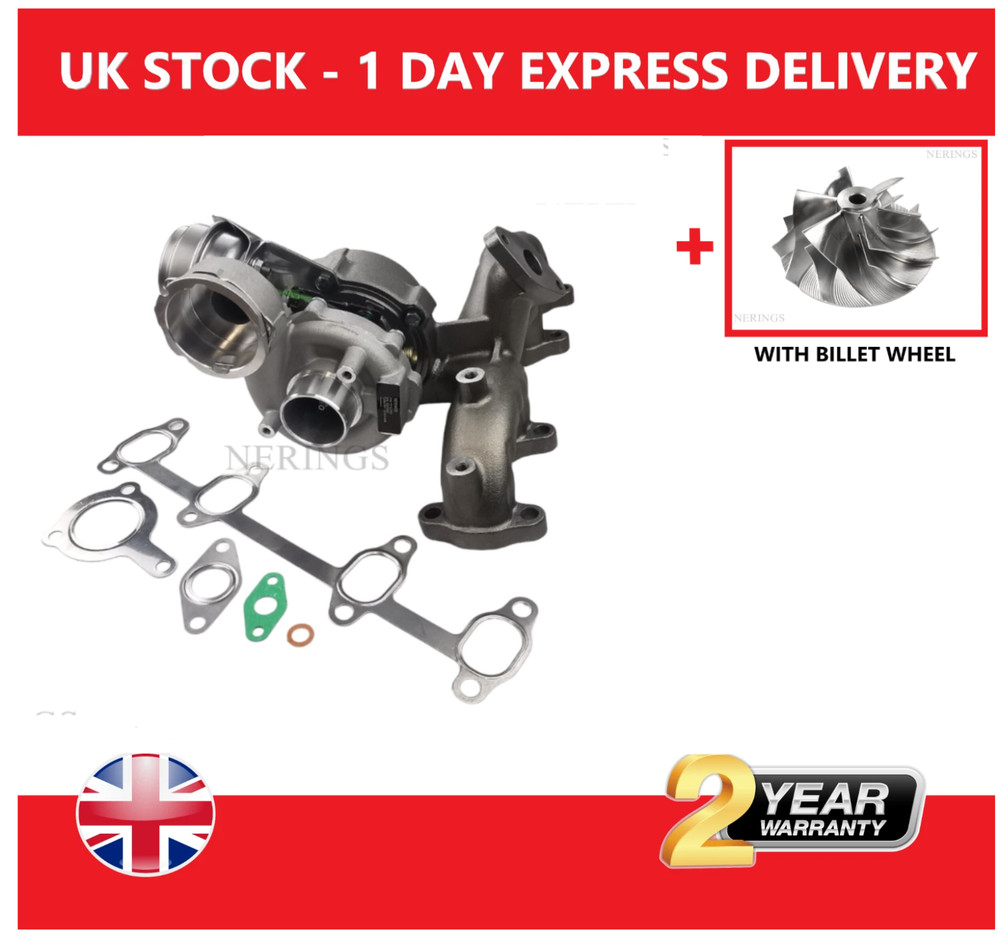 Turbocharger for VW Golf IV Bora Seat Leon 1.9TDI 110KW Stage-1 Upgrade + Gasket