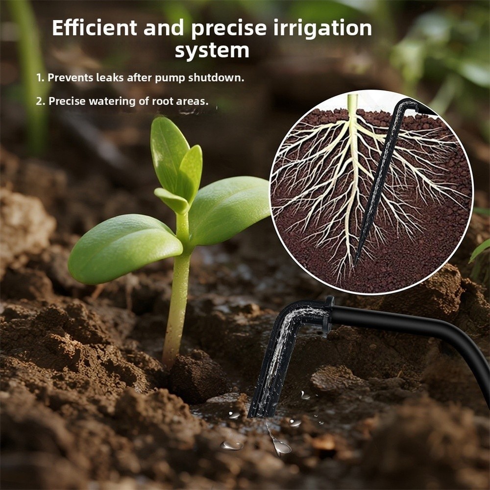 Balcony Friendly Solar Watering System with Adjustable Timer for Potted Plants