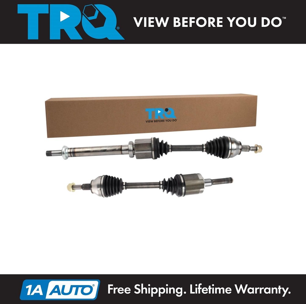 TRQ Front CV Axle Shaft Assembly Set Fits Ford