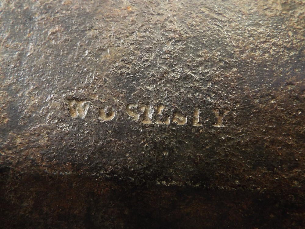Antique Blacksmith Signed Shipwrights Lumber Adze Head Unique Poll Tool