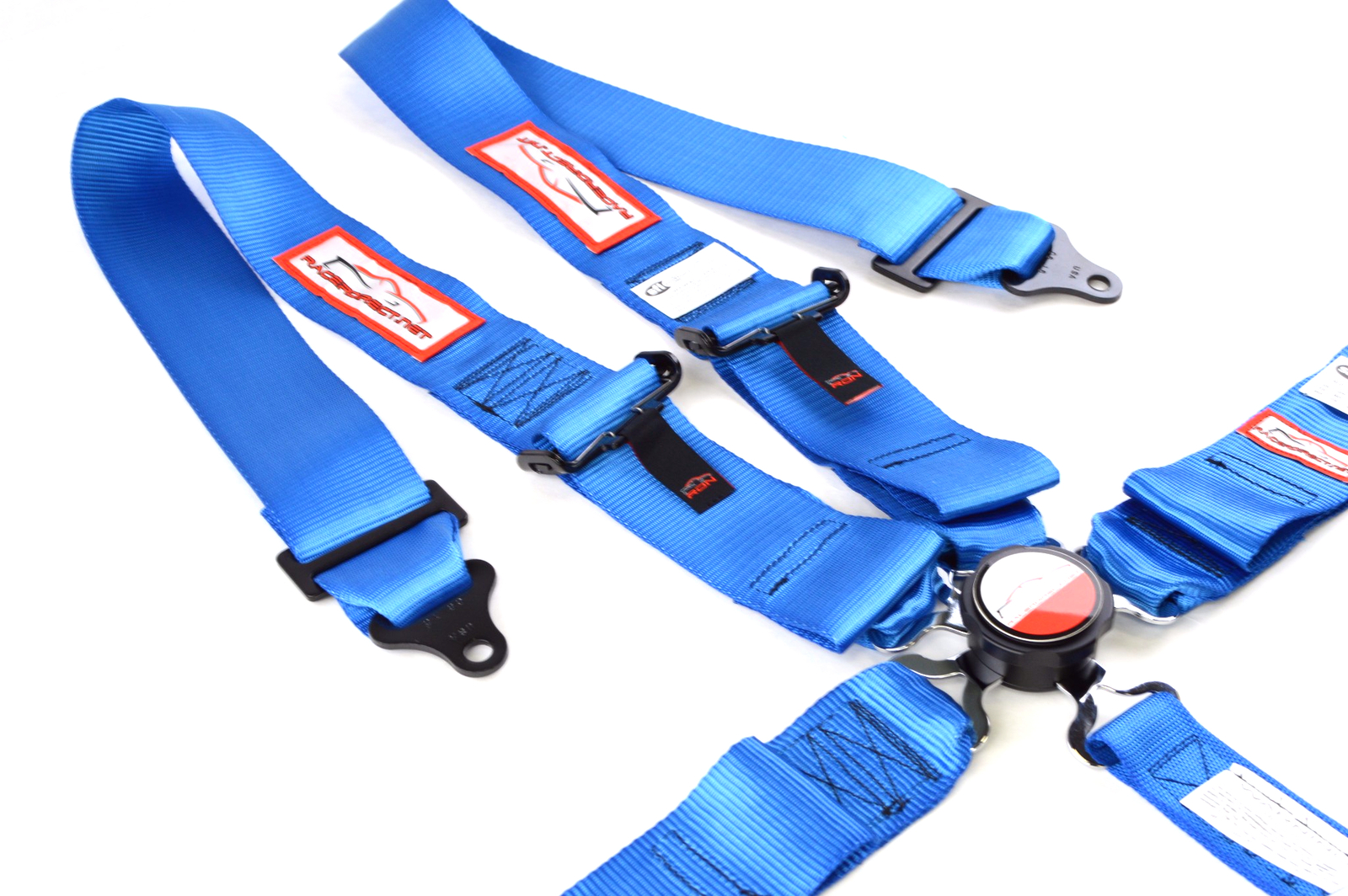 DRAGSTER RACING HARNESS CAM LOCK 5 POINT ROLL BAR MOUNT PULL UP LAP BELTS