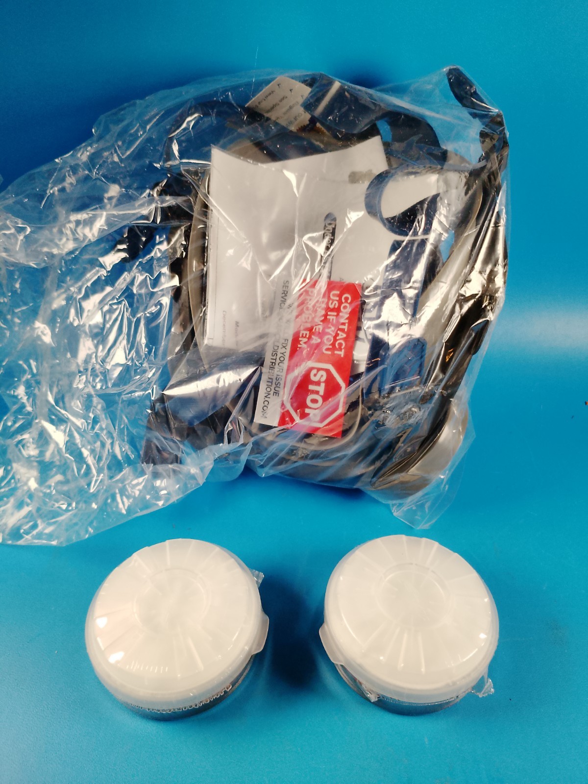 Parcil PT-100 Respirator Full Face Mask with Dual Cartridges