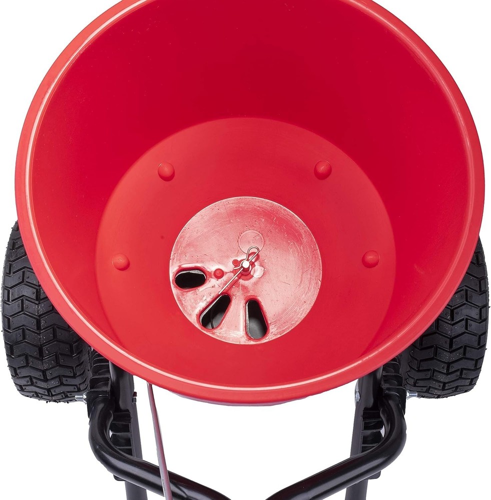 High-Performance 40lb Fertilizer Spreader - Rust-Proof Design, All Terrain Ready