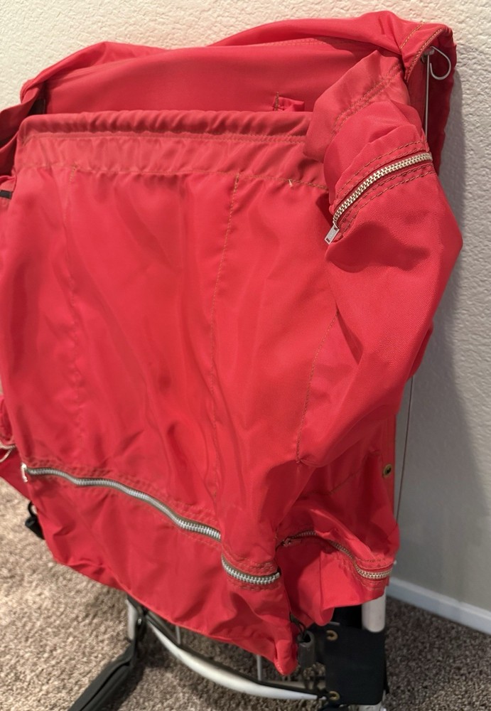 Vintage Multi Pocketed KELTY Red External Frame Backpack