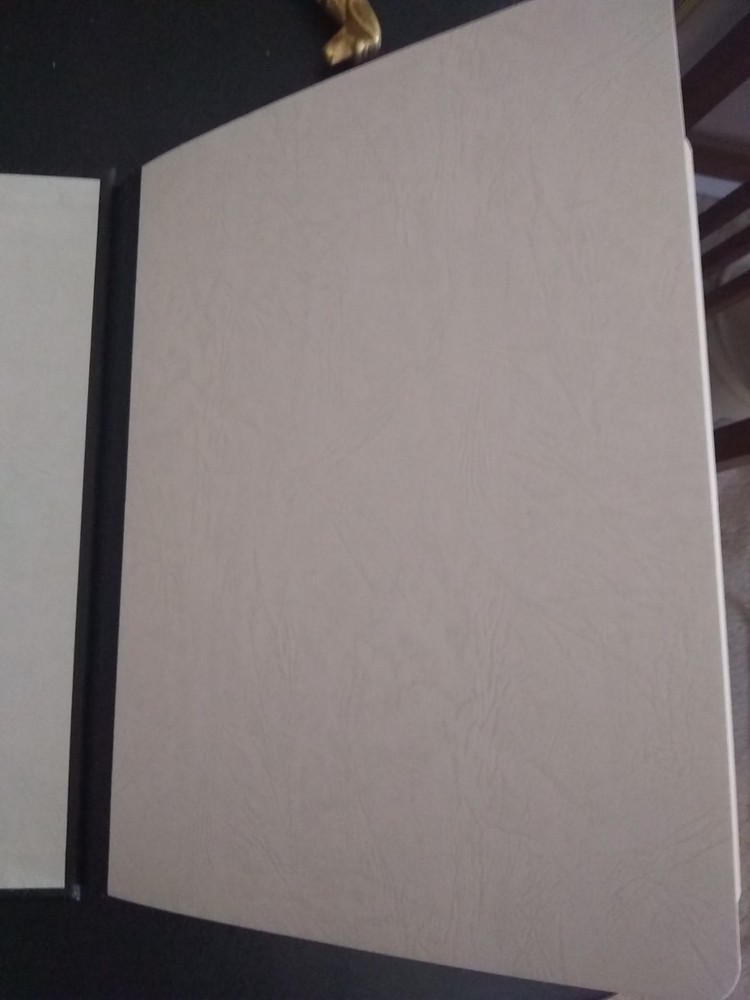 Lighthouse Springback Stamp Album Binder - Slightly Used