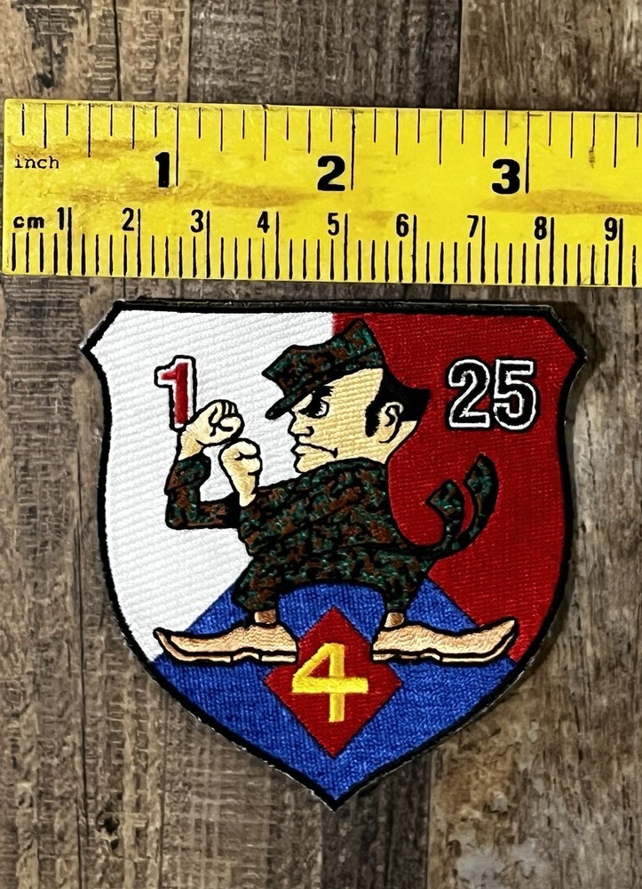 USMC 1st Battalion, 25th Marines Patch 1/25 Full Size Patch
