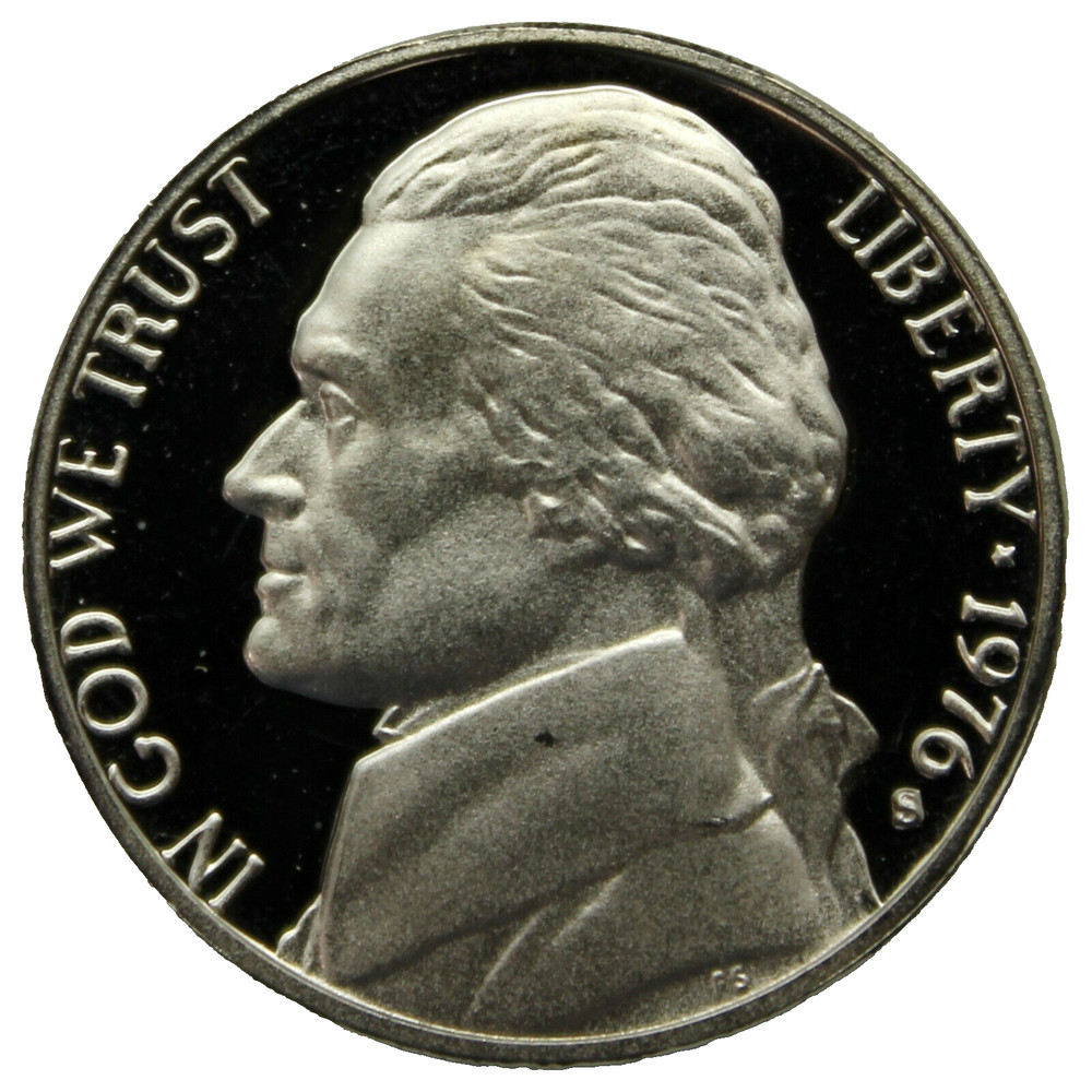 1976-S Proof Jefferson Nickel