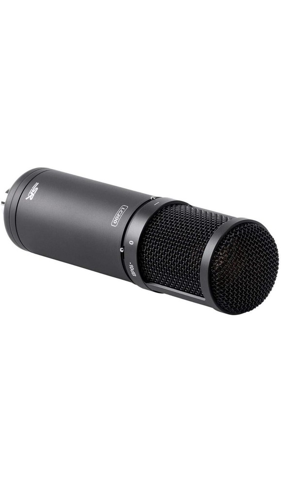 Monoprice Large Studio Condenser Microphone Mult-Pattern With 34mm Capsule.
