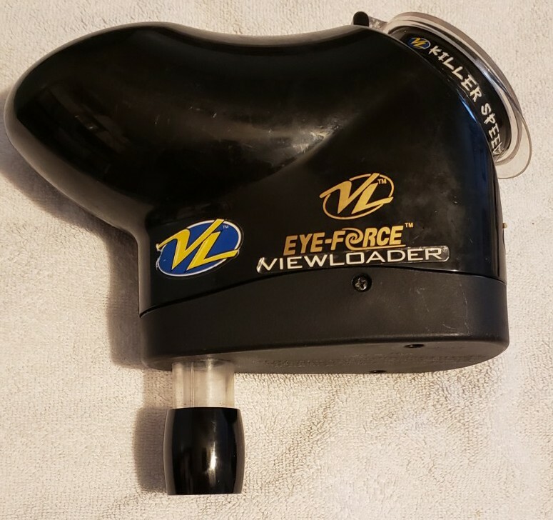 VL Eyeforce motorized electronic Paintball Gun Loader Hopper Feeder Viewloader