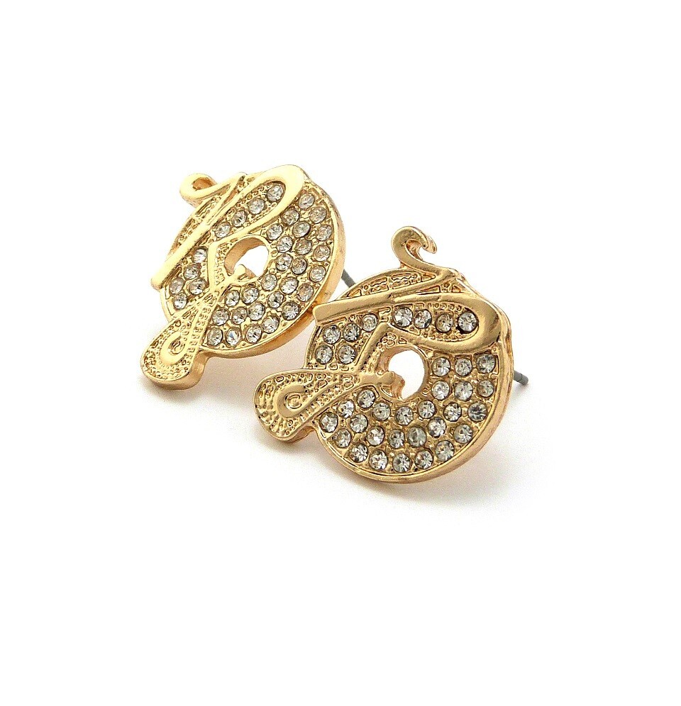New Ice Bling ROCAFELLA Earrings*