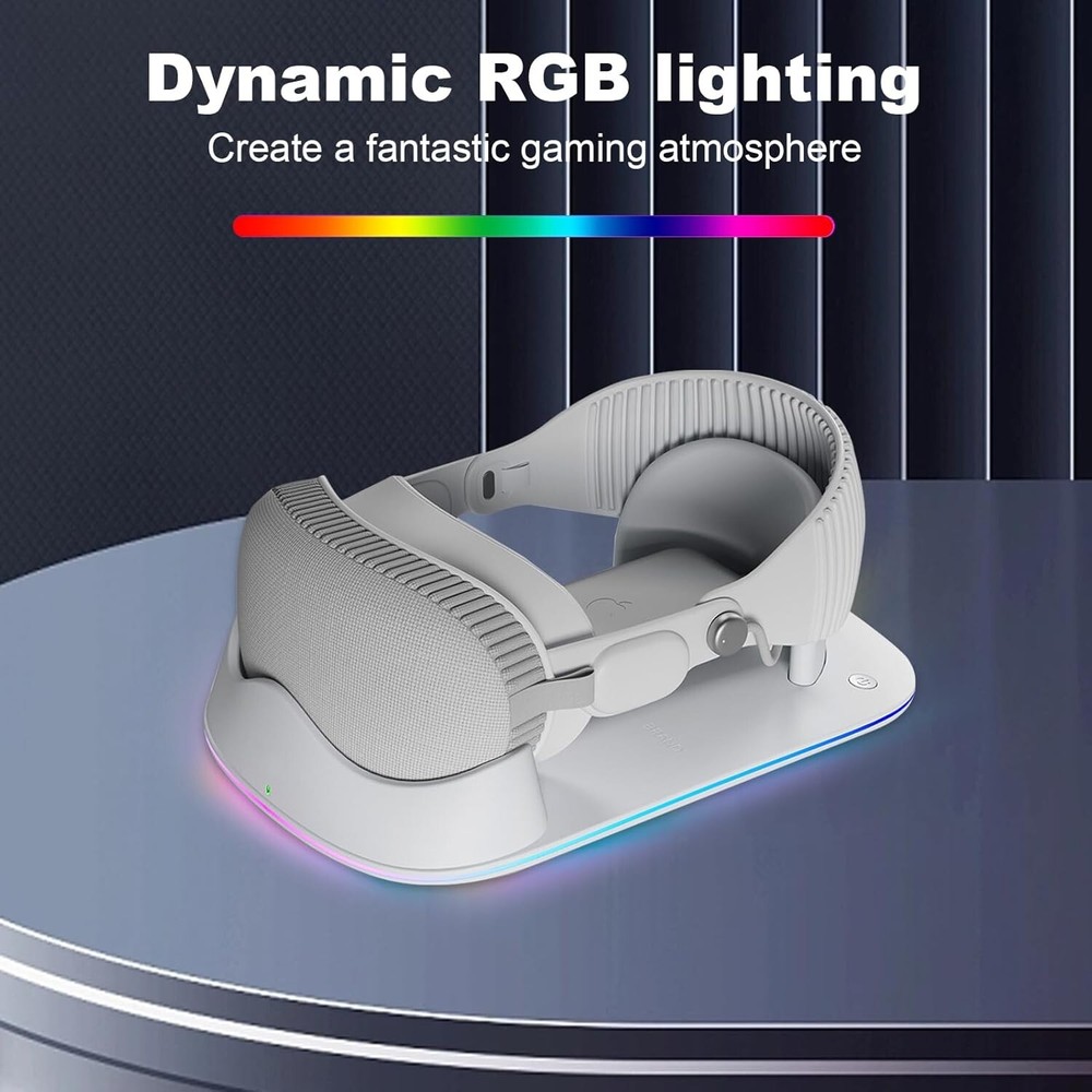 Charging Dock Designed for Apple Vision Pro Magnetic Charging AR Technology