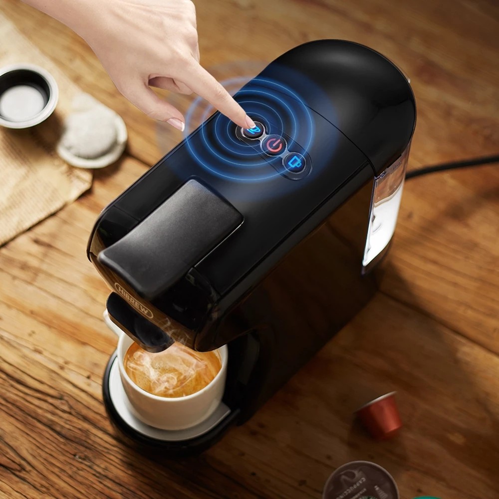 HiBREW 4-in-1 Automatic Coffee Machine Multiple Capsule System Hot & Cold Coffee