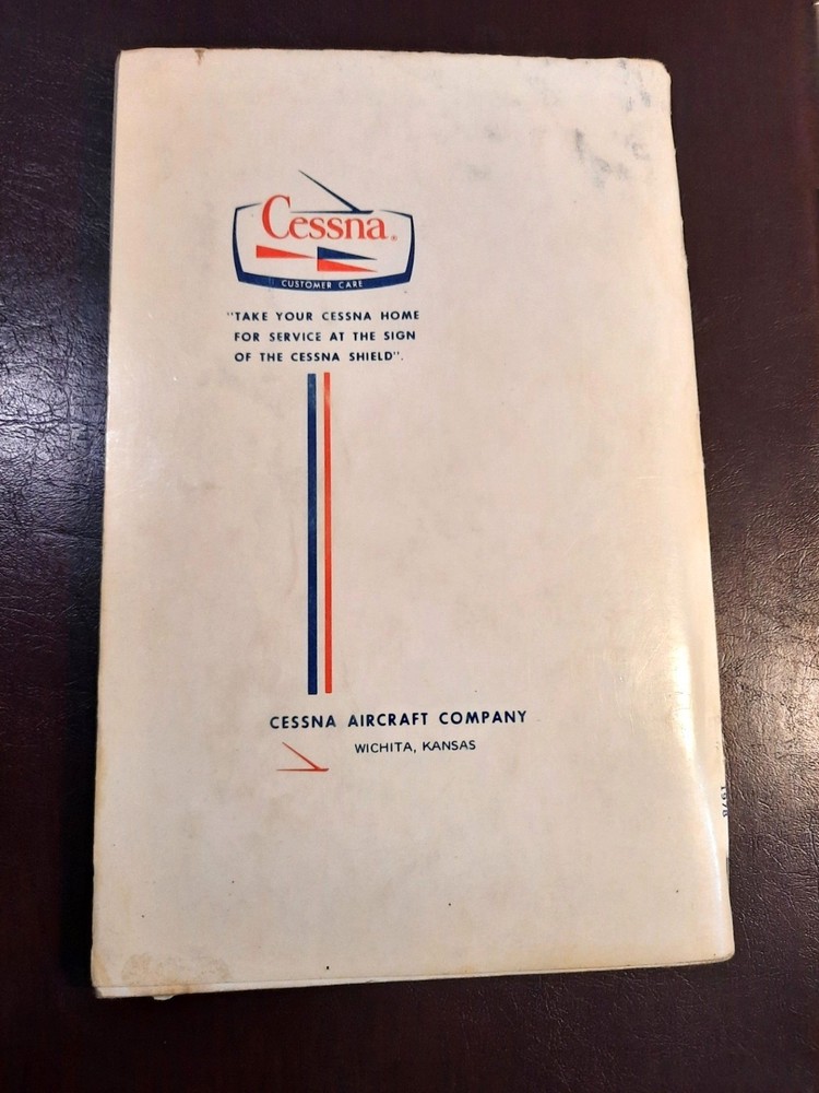 1978 Cessna 152 Pilot's Operating Handbook, POH