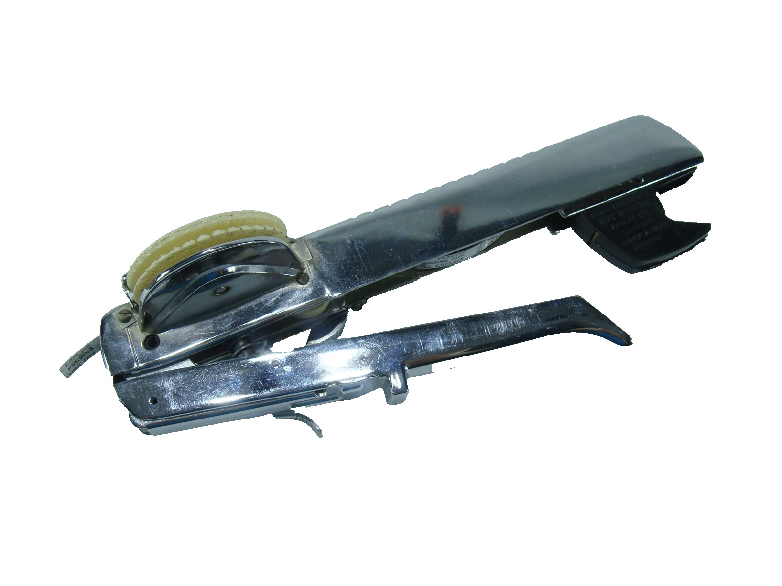 Vintage Dymo M-5 Chrome Tapewriter Label Maker Embossing Tool Extra Tape In Box