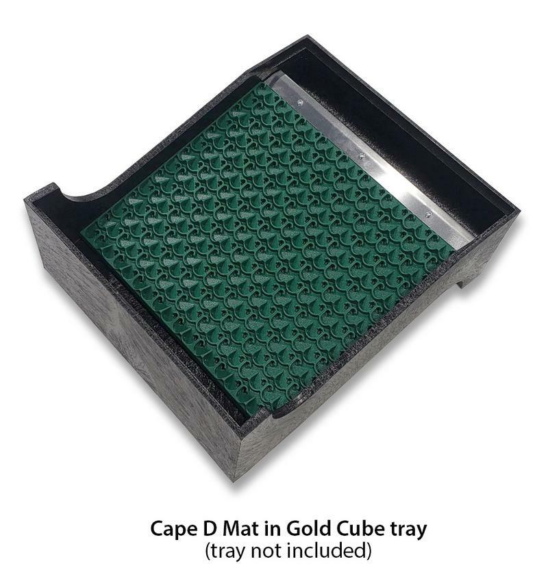 Micro Dream Mats + Clamps for Gold Cube 3 Stack - Gold Mining Equipment