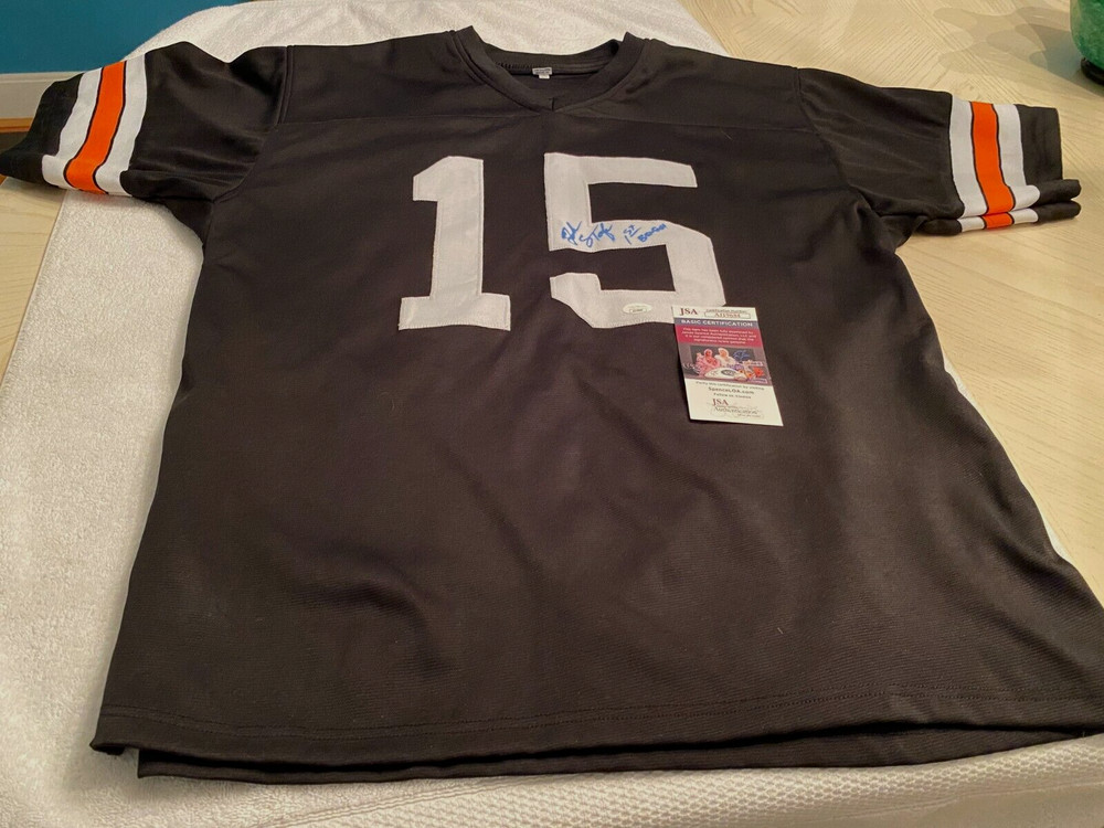 JOHN STOFA (1st Bengal Draft Pick) Signed Bengals Jersey -JSA Authenticated