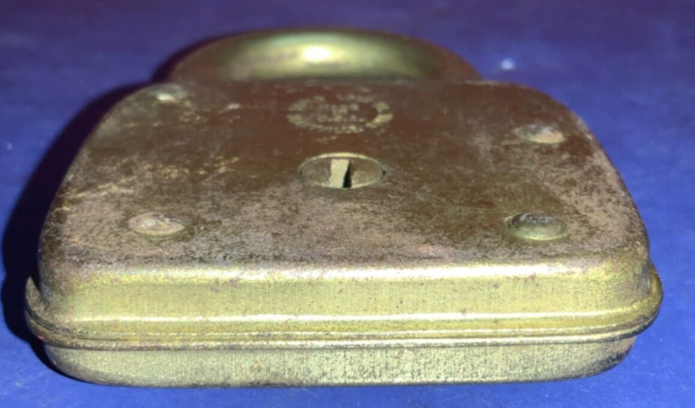 Vintage Eagle Lock Co. 3” Lock - NO KEY - AS IS