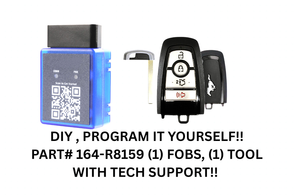 DIY BUNDLE FOR 2015-19 MUSTANG SMART KEY 164-R8159 PROGRAM IT YOURSELF!!!