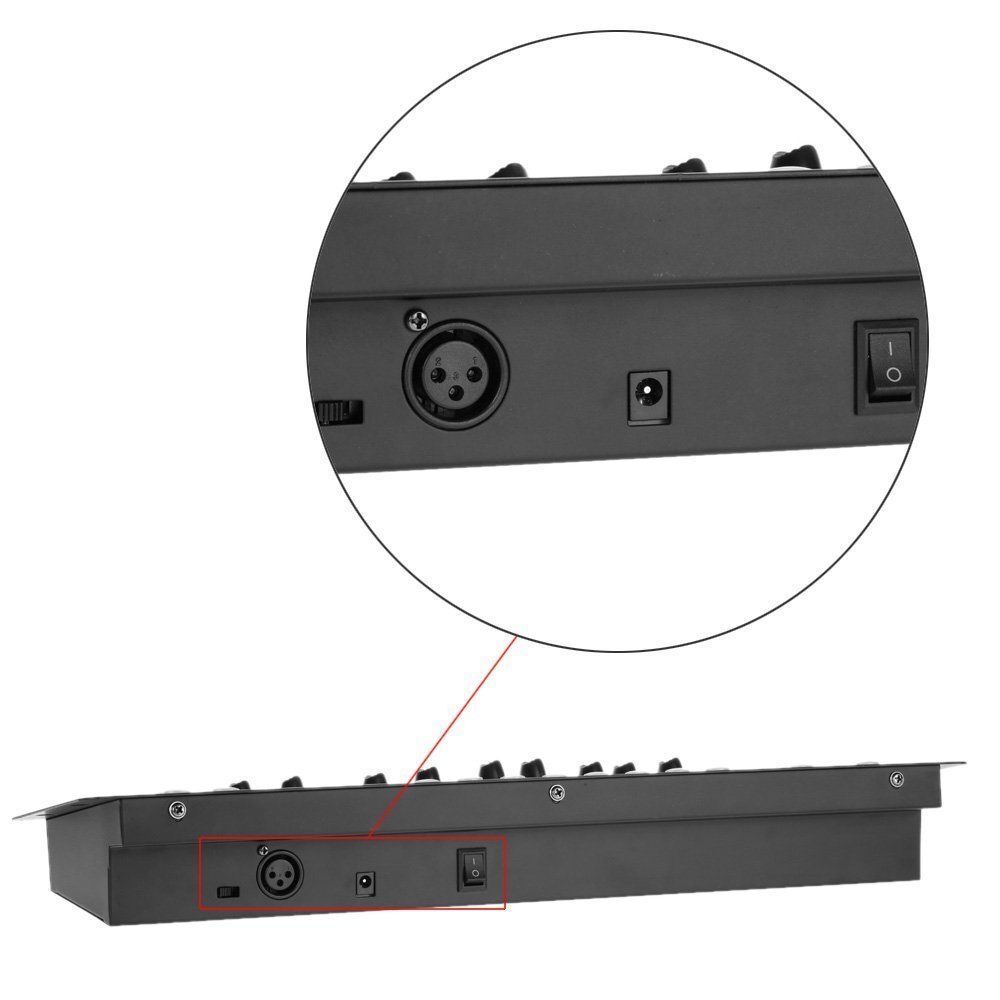 192 Channels DMX-512 Controller Operator Console Stage Party Light KTV lighting