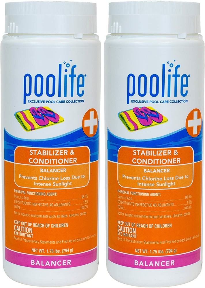 Poolife Stabilizer & Conditioner 1.75# Two Pack