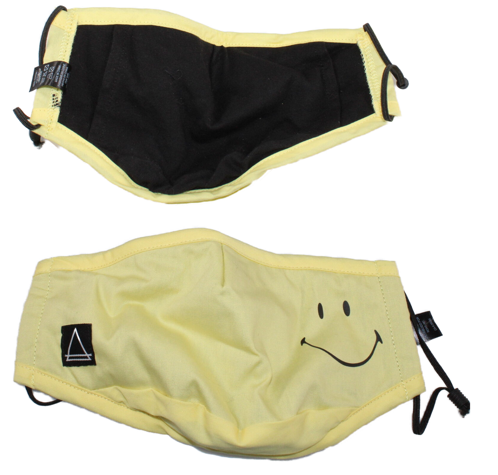 Eleven Paris , Yellow Smiley Mask Universal Adjustable