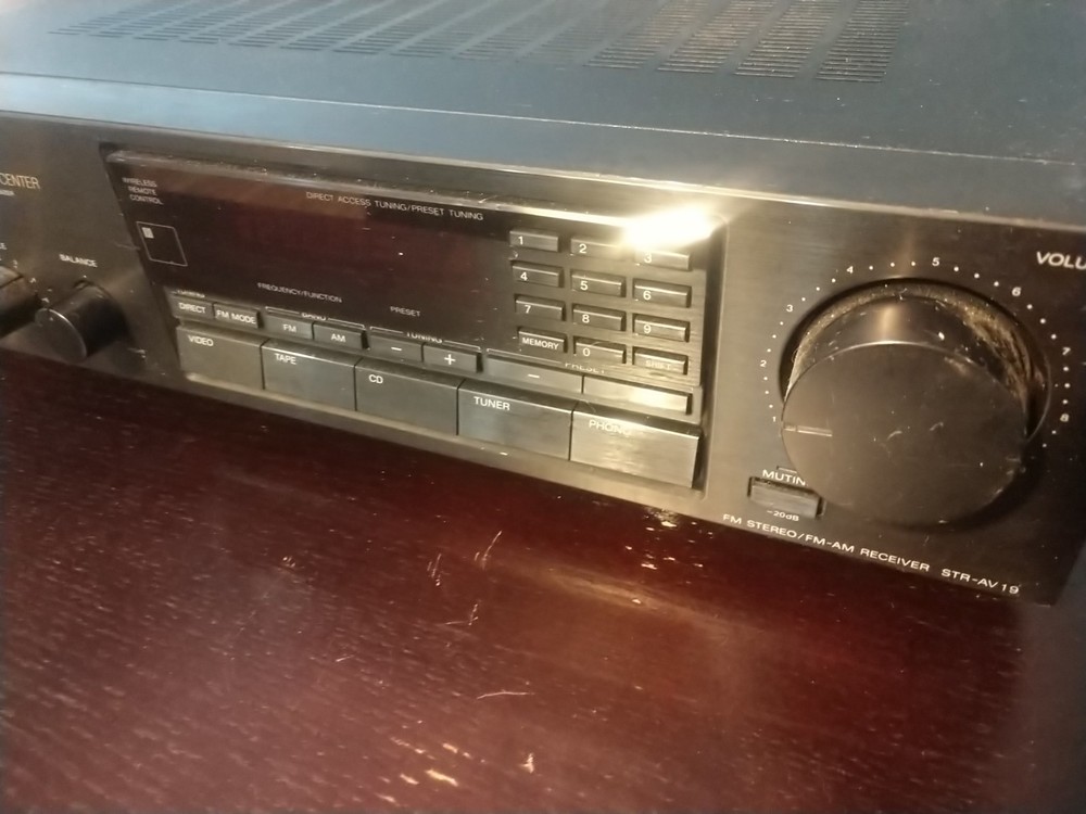 Sony Audio/Visual Control Center STR AV-19
