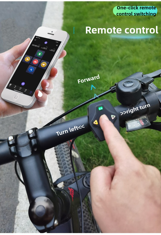 Bicycle Taillight,LED Taillight,App content edit,Bluetooth control
