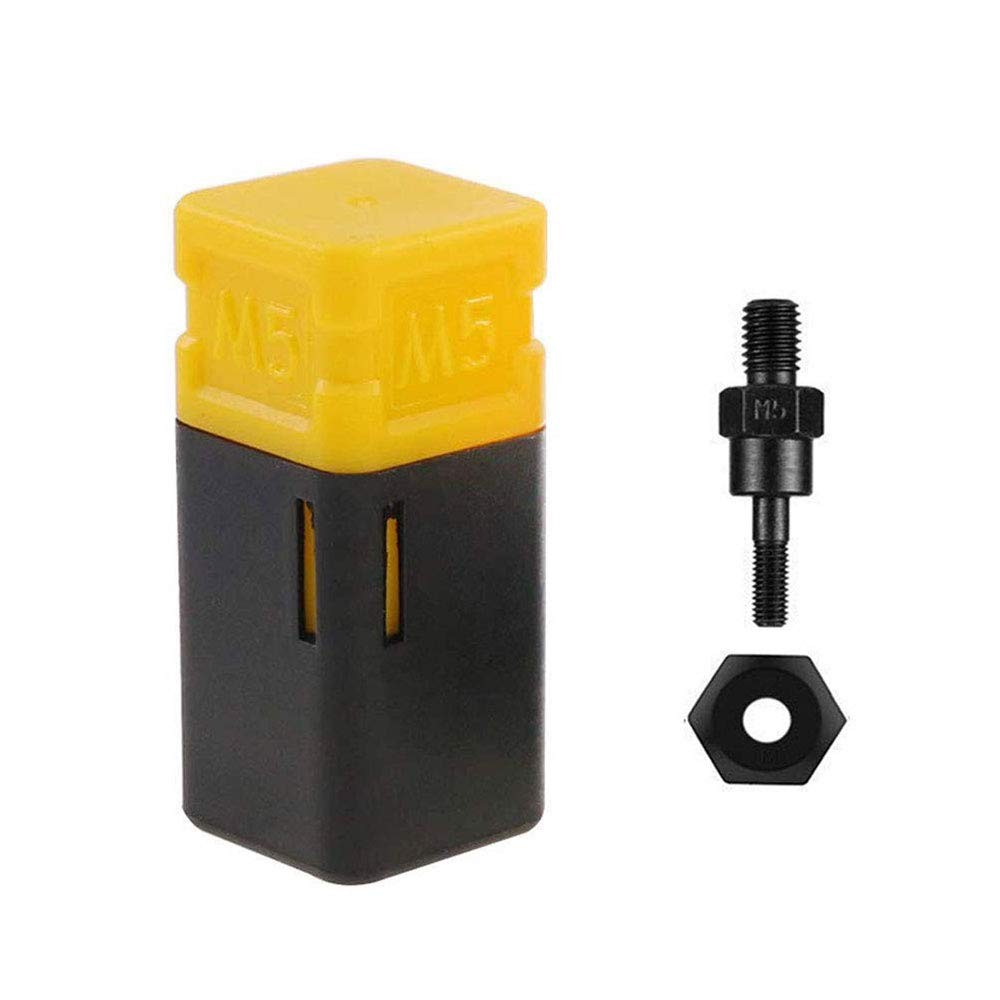 ZIOJOVK M5 Rivet Nut Tool Tip, Replacement Mandrel Yellow