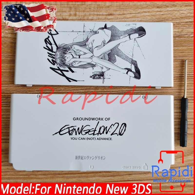 Replacement For Nintendo New 3DS  Full Housing Shell Case Protective Cover