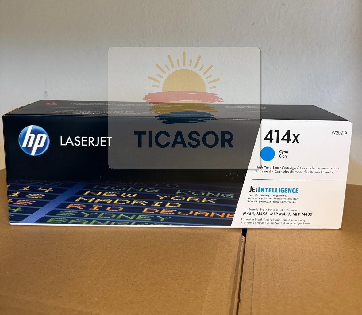 HP 414X High-Yield Toner Cartridge Set-Black, Cyan, Magenta, Yellow ( 4-pack)