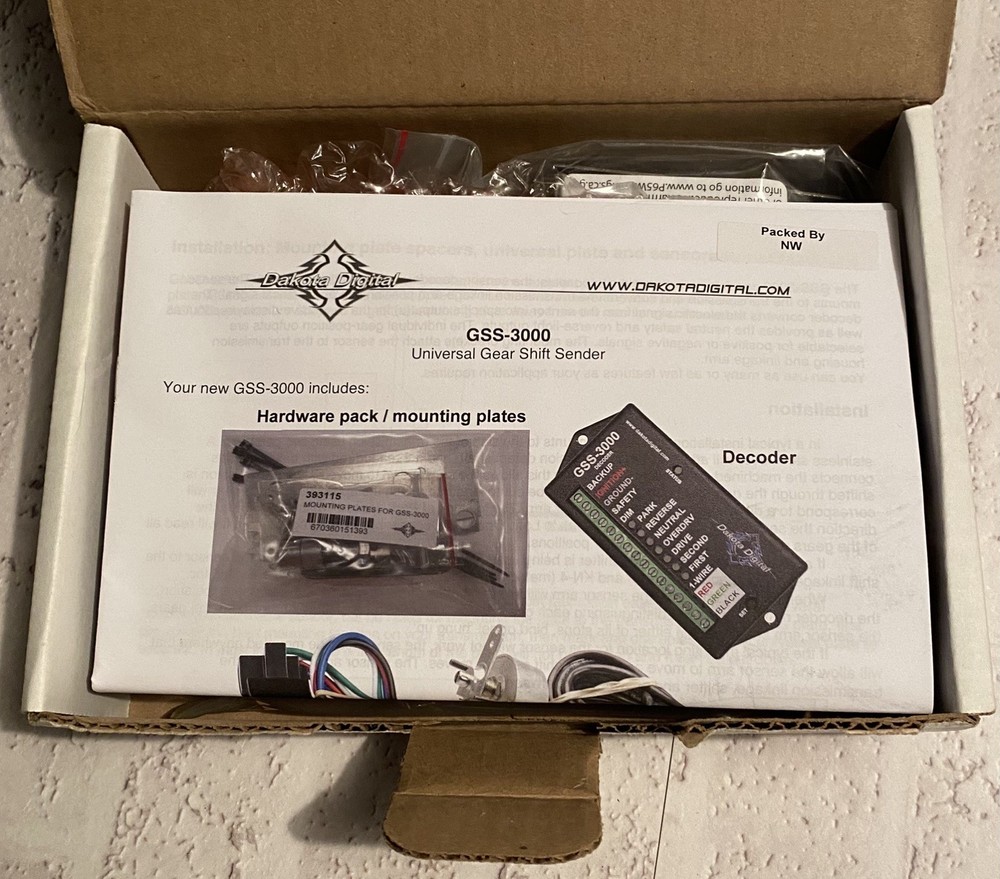 Dakota Digital GSS-3000 Universal Gear Shift Sending Unit