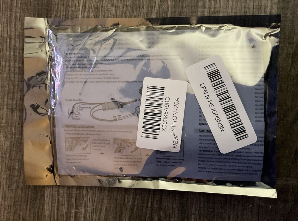 Diamond Hobby Python Series ESC Brushless Electronic Speed Controller V3