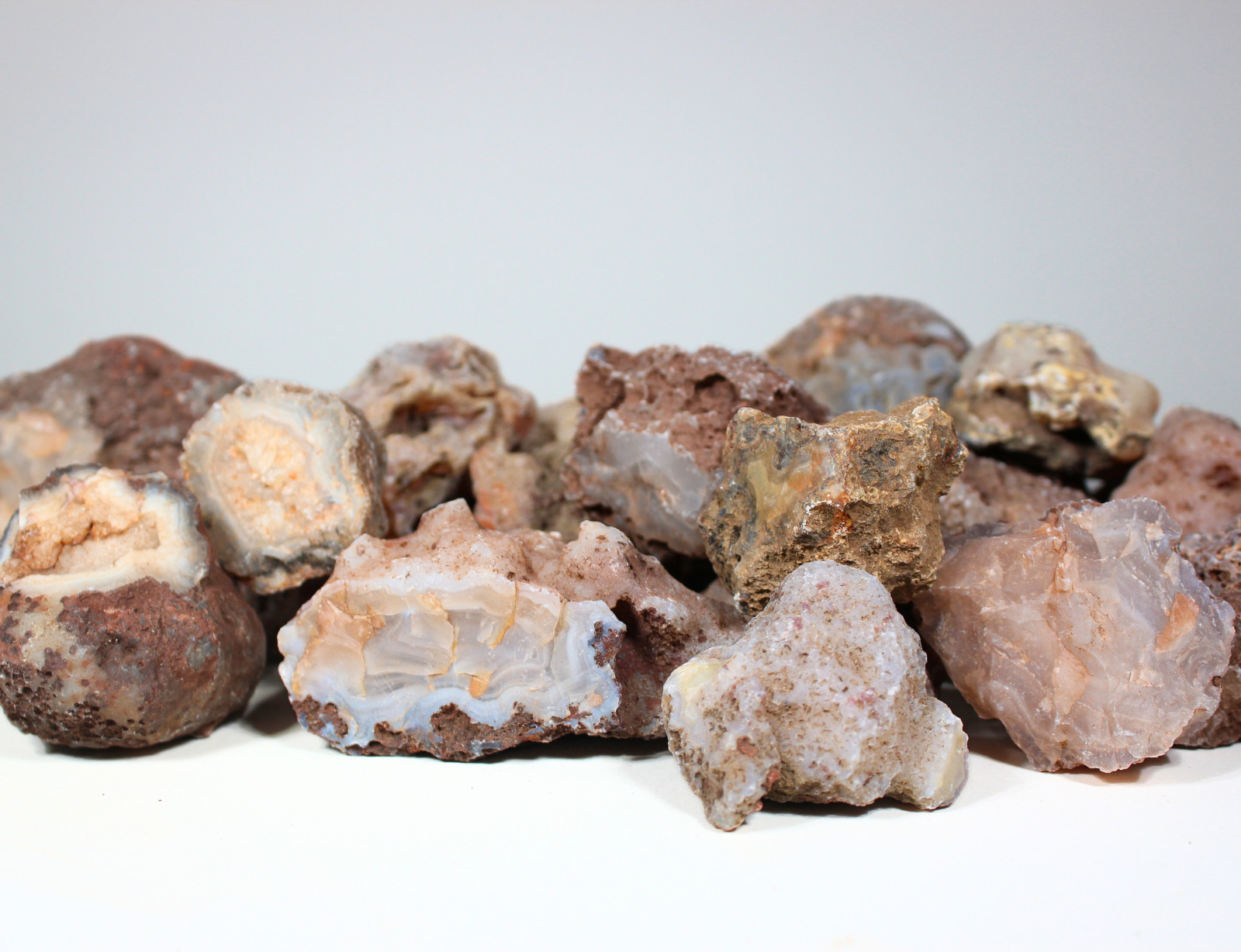 Calandria Agate Nodules - Rough Rocks for Lapidary/Cabochon - Bulk Wholesale