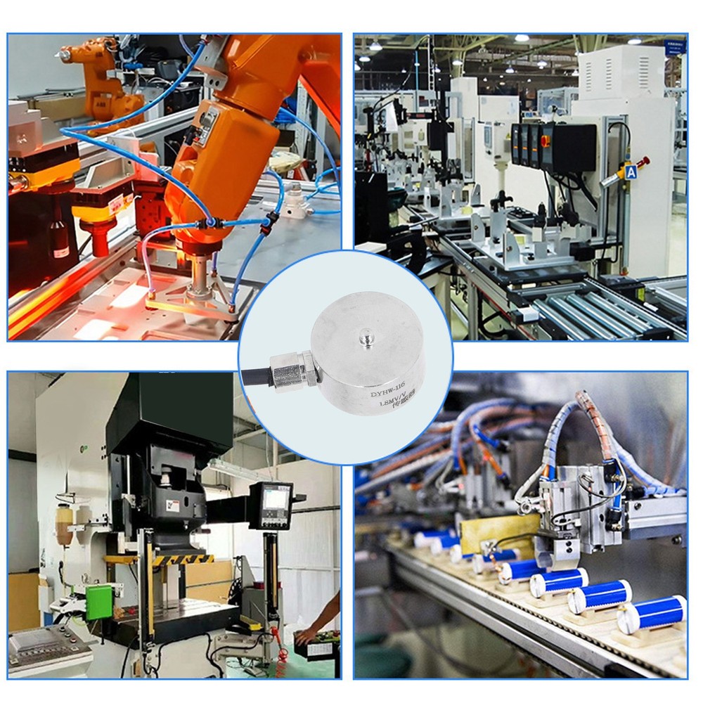 Mini Button Load Cell High Accuracy IP65 Compression Force Sensor Popular