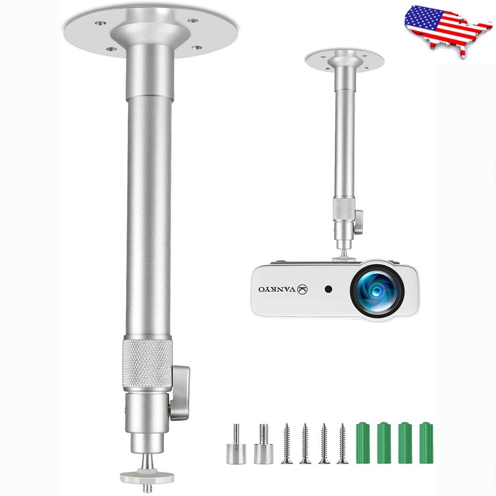 Universal Extendable Tilt DLP LCD Ceiling Projector DVR Camera Mount Bracket