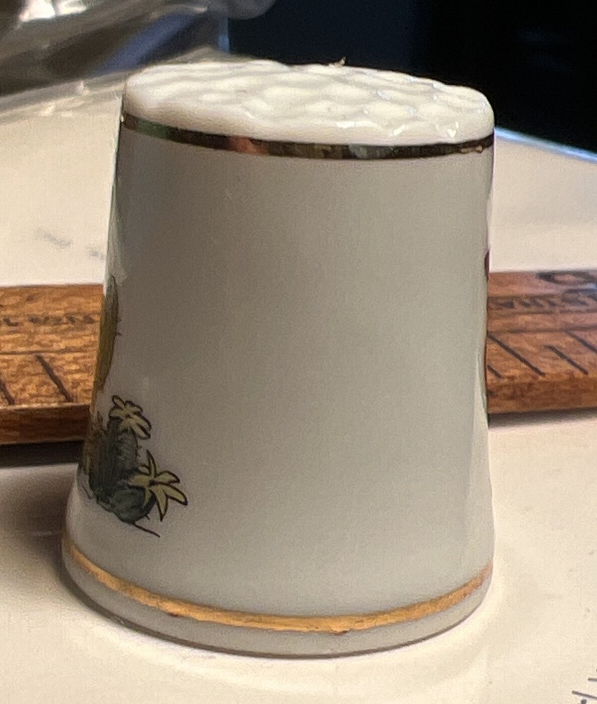 Disney First Character Sewing Thimble Collection Pistol Pete