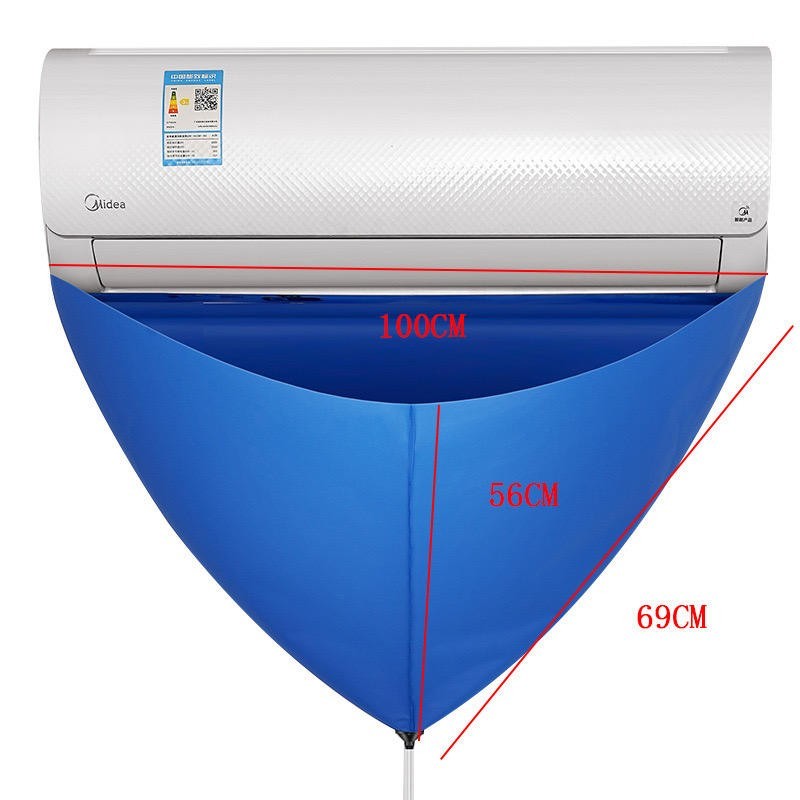 Mini Split AC Cleaning Bag Kit with Drain Hose, Reusable Mini Split Cleaning Bag